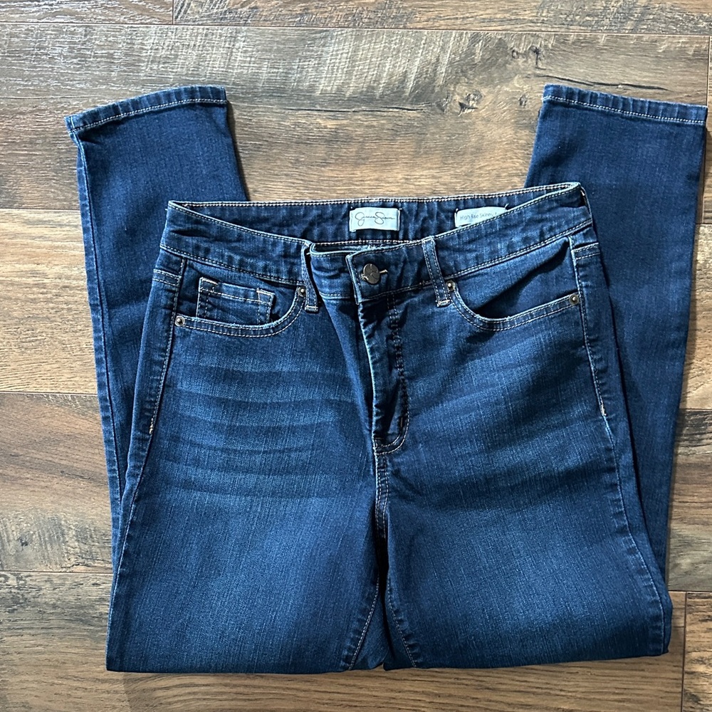 Jessica Simpson Dark Indigo Skinny Jeans